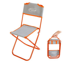 Best Sale Mini Aluminum Backrest Camping Chair Fishing Stool With Carry Bag